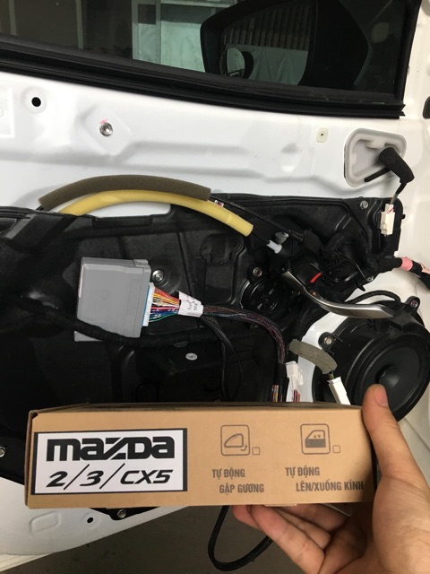 Cụp gương lên kính Mazda 2 - 3 - Cx5 - Cx8 2015- 2019