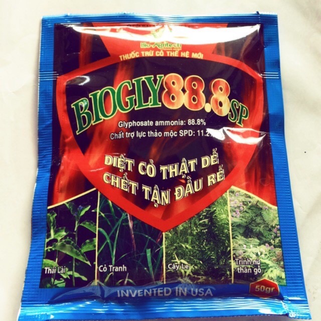 Thuốc diệt cỏ Biogly 88.8