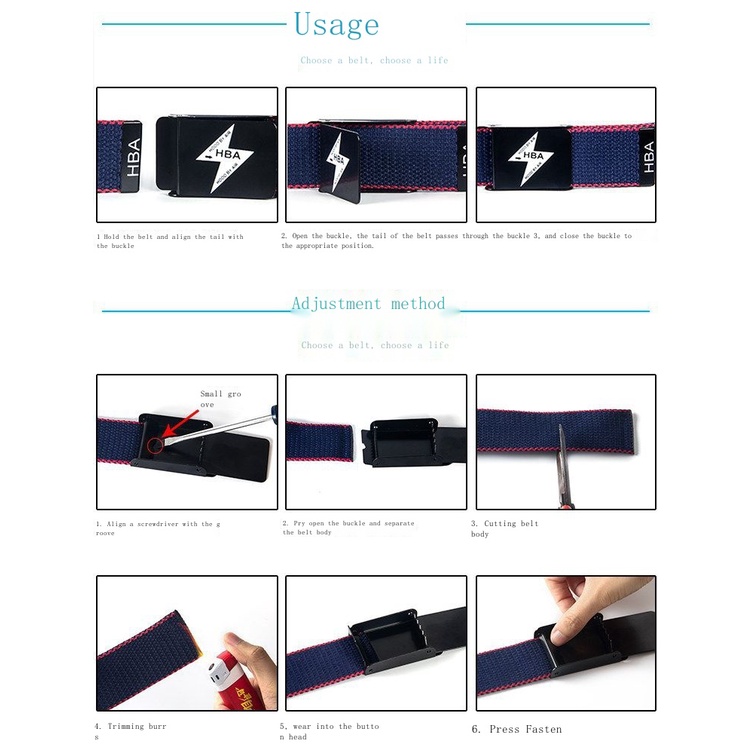 Thắt Lưng Phong Cách Hàn Quốc Cho Nam Sinh Trung Học