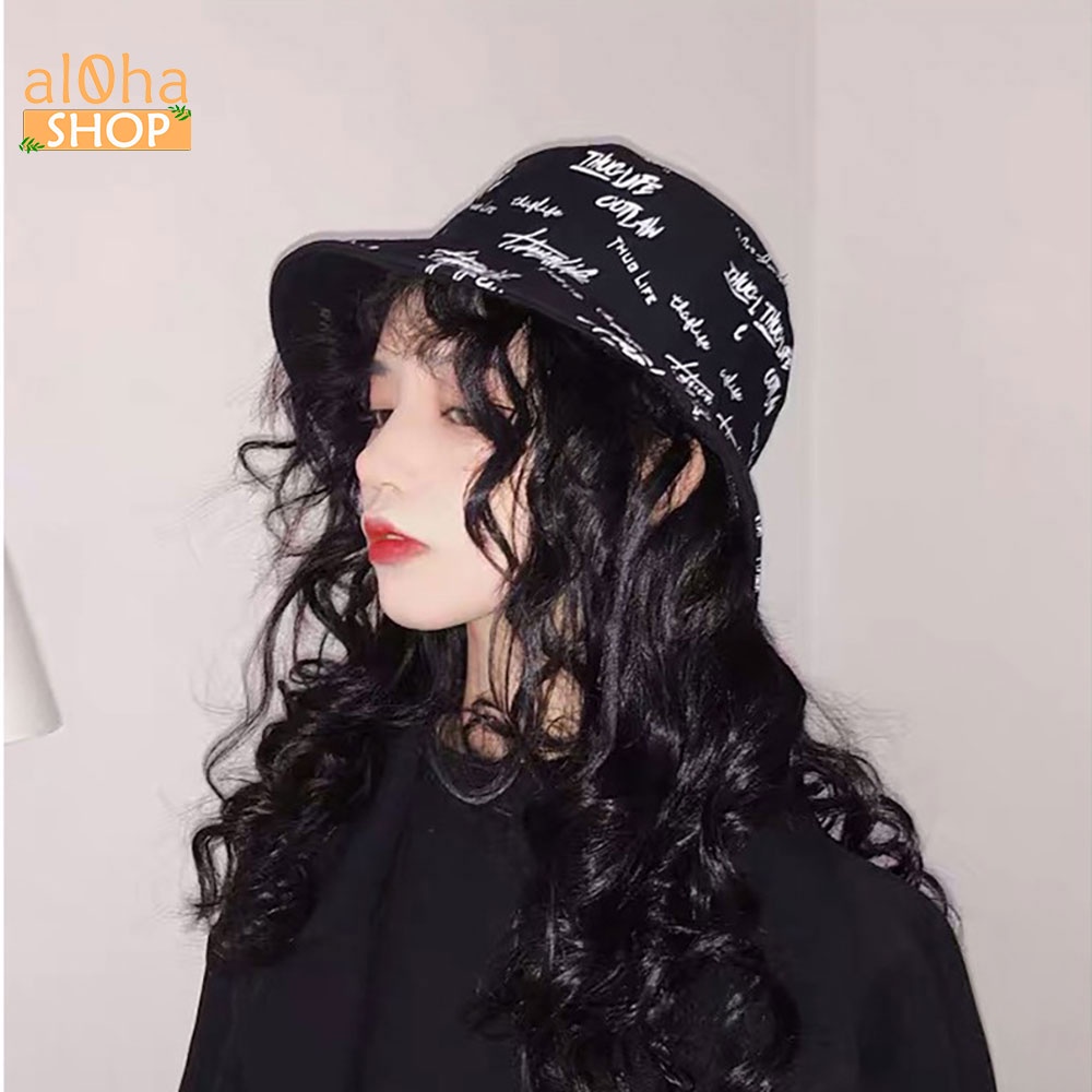 Nón bucket Thuglife - mũ tai bèo Ulzzang phong cách, cá tính Unisex nam nữ - al0ha Shop