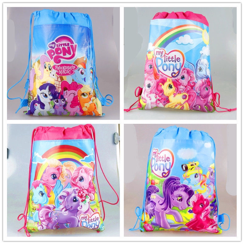 Ba lô rút hoạt hình My Little Pony cho bé gái