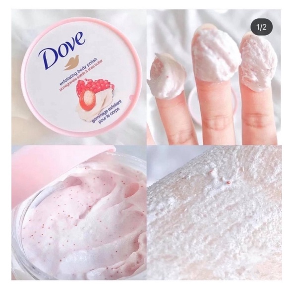 Tẩy da chết toàn thân Dove Exfoliating Body Polish dưỡng ẩm mịn màng 298g | BigBuy360 - bigbuy360.vn