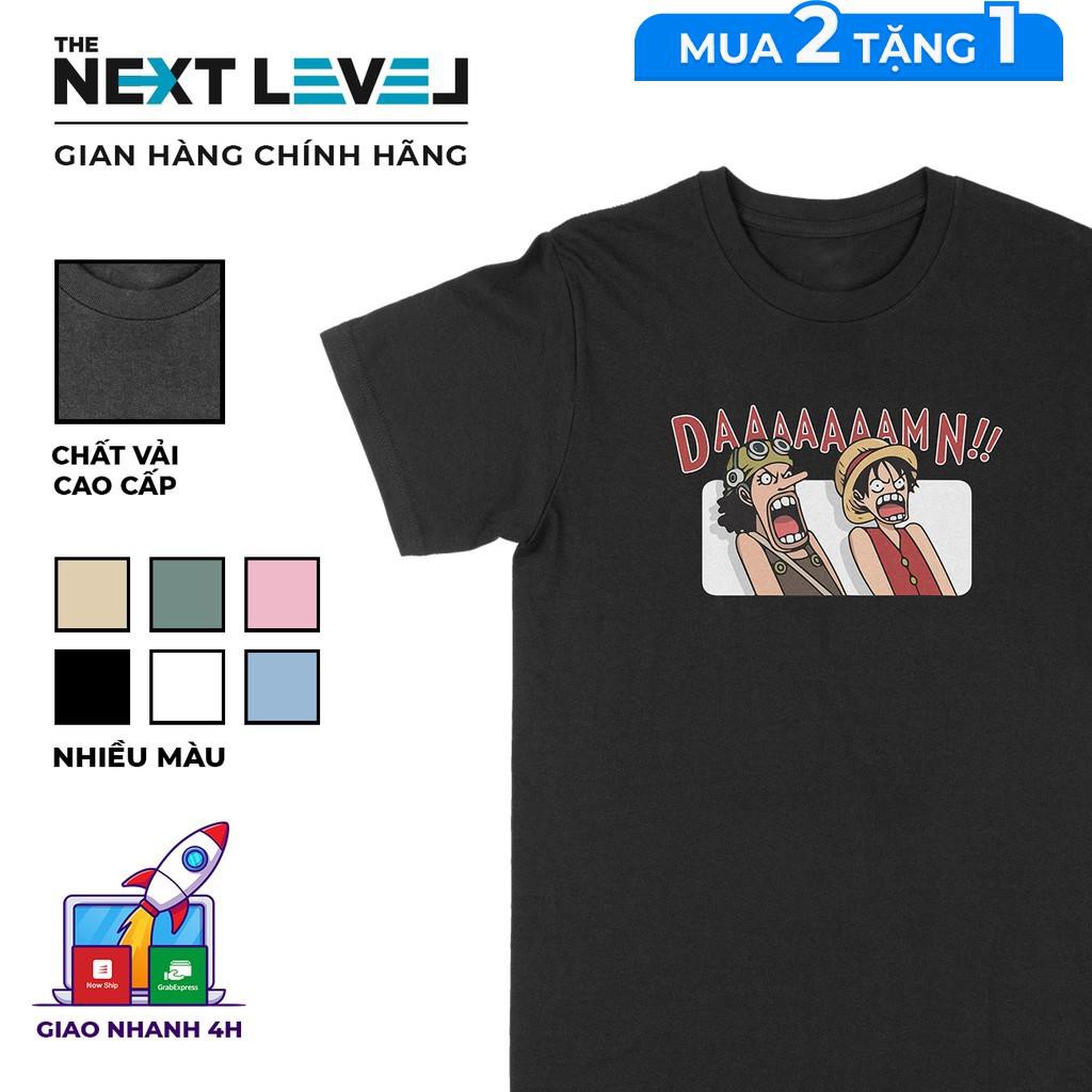 Áo thun Damn One Piece Unisex THE NEXT LEVEL, Cotton 100% 6 màu nam nữ - BT0102