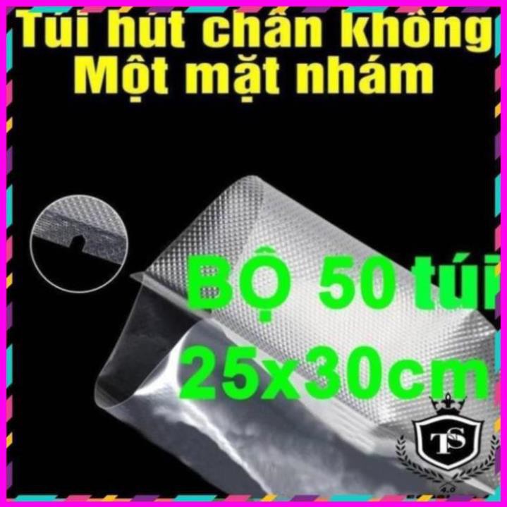 Túi hút chân không 1 mặt nhám