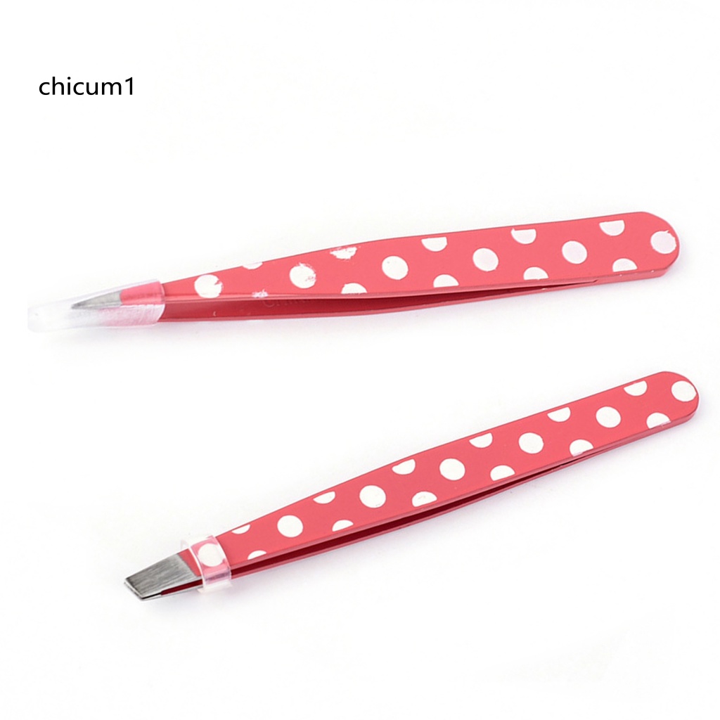 Set 2 Nhíp Gắp Lông Mày Trang Điểm Dễ Vệ Sinh