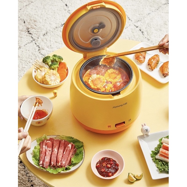 Nồi cơm điện Joyoung Line 1,5L gấu Brown vịt Sally