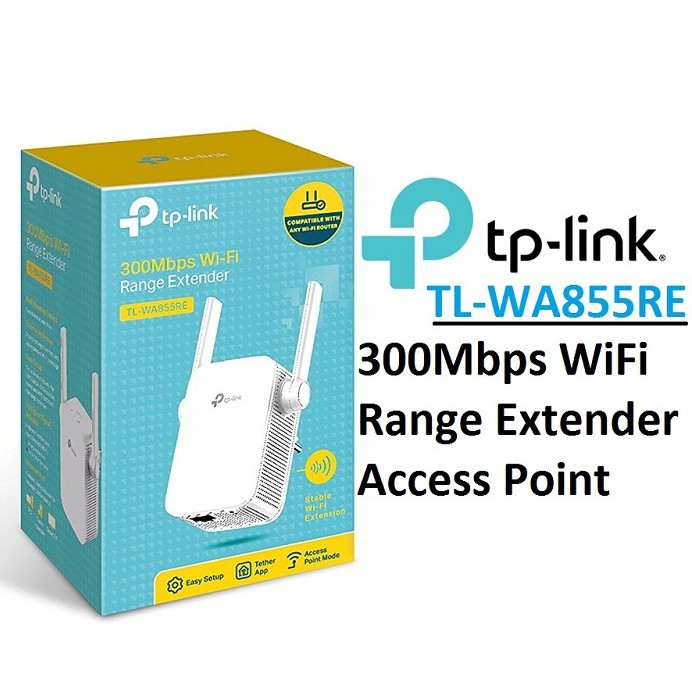 Bộ Mở Rộng Sóng Wifi TPLink TL-WA855RE 300Mbps