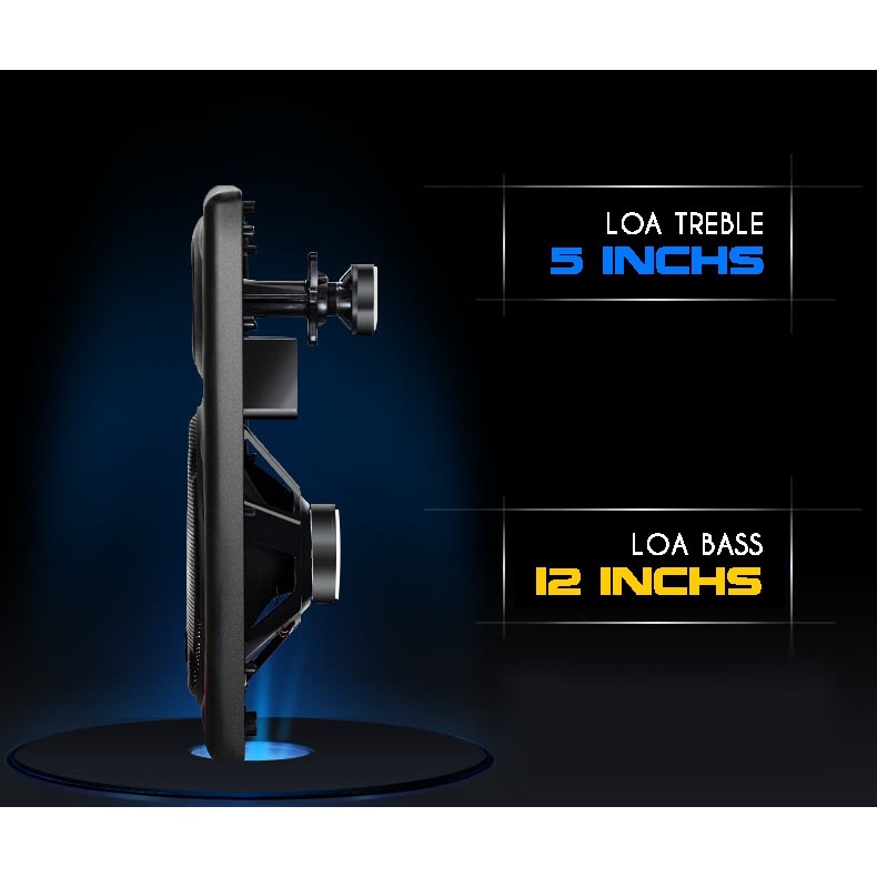 Loa Kéo Temeisheng 297 loa bass siêu trầu