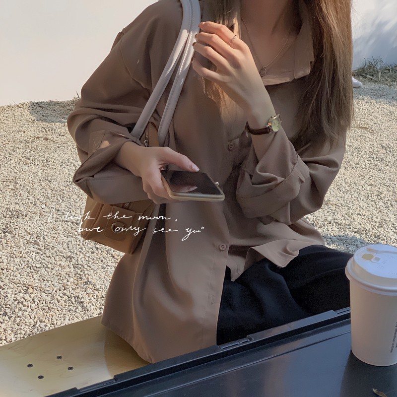 Áo sơ mi nữ freesize