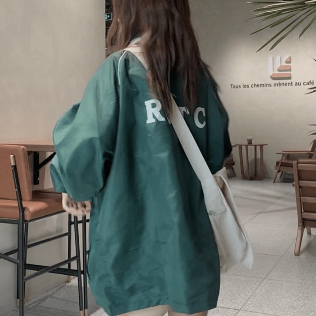 (HCM) ÁO KHOÁC DÙ 2 LỚP THỜI TRANG FORM RỘNG - SIÊU HOTTREND , PHONG CÁCH SIÊU XỊN CHO CÁC BẠN TRẺ KM FASHION