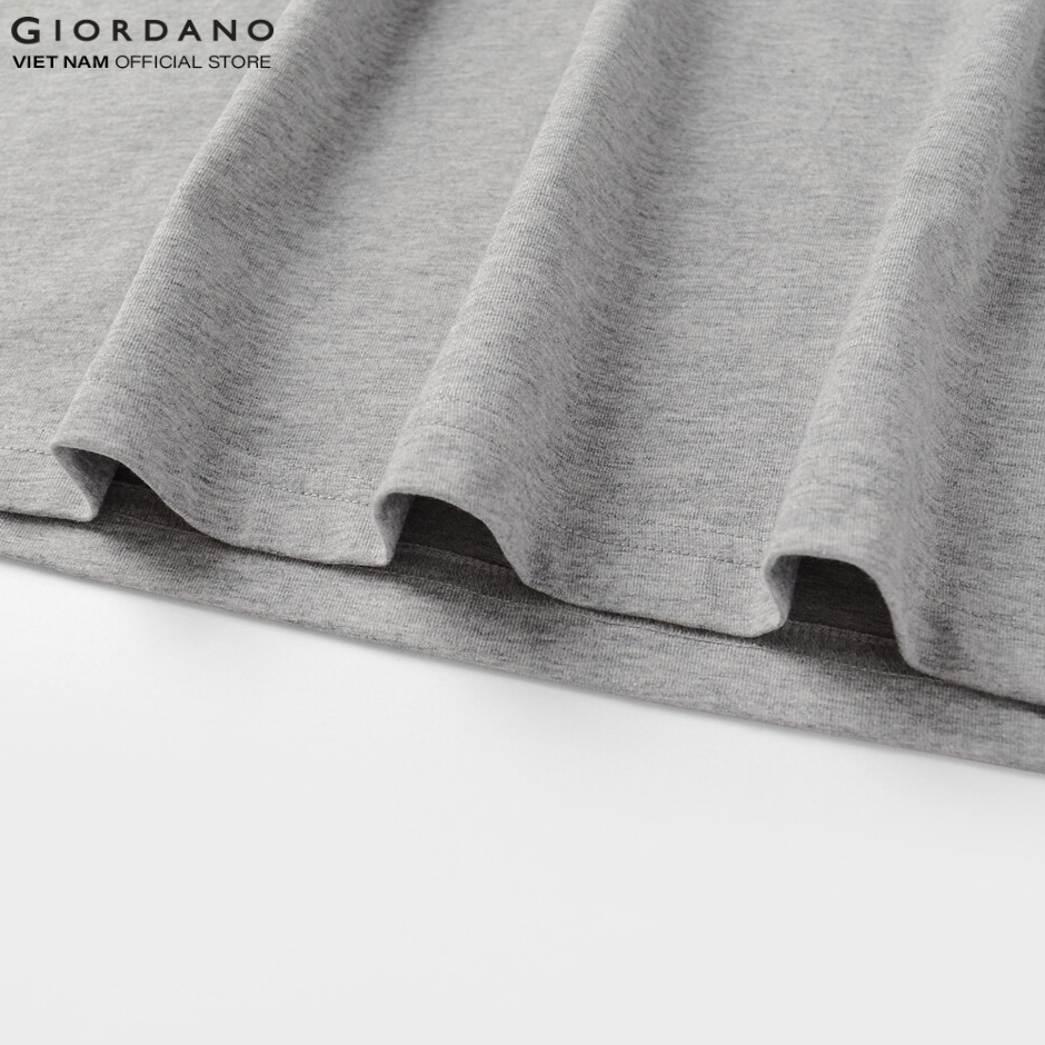 Áo Thun Nam Ngắn Tay Cổ Tim Giordano 01021251