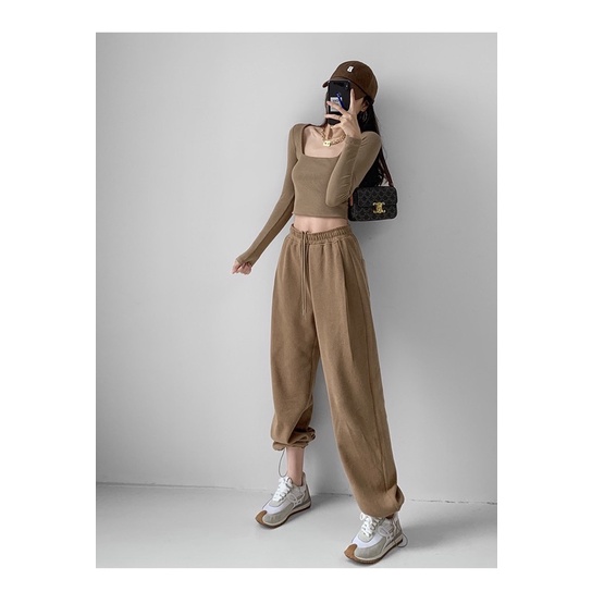 quần bom nỉ len unisex ORDER