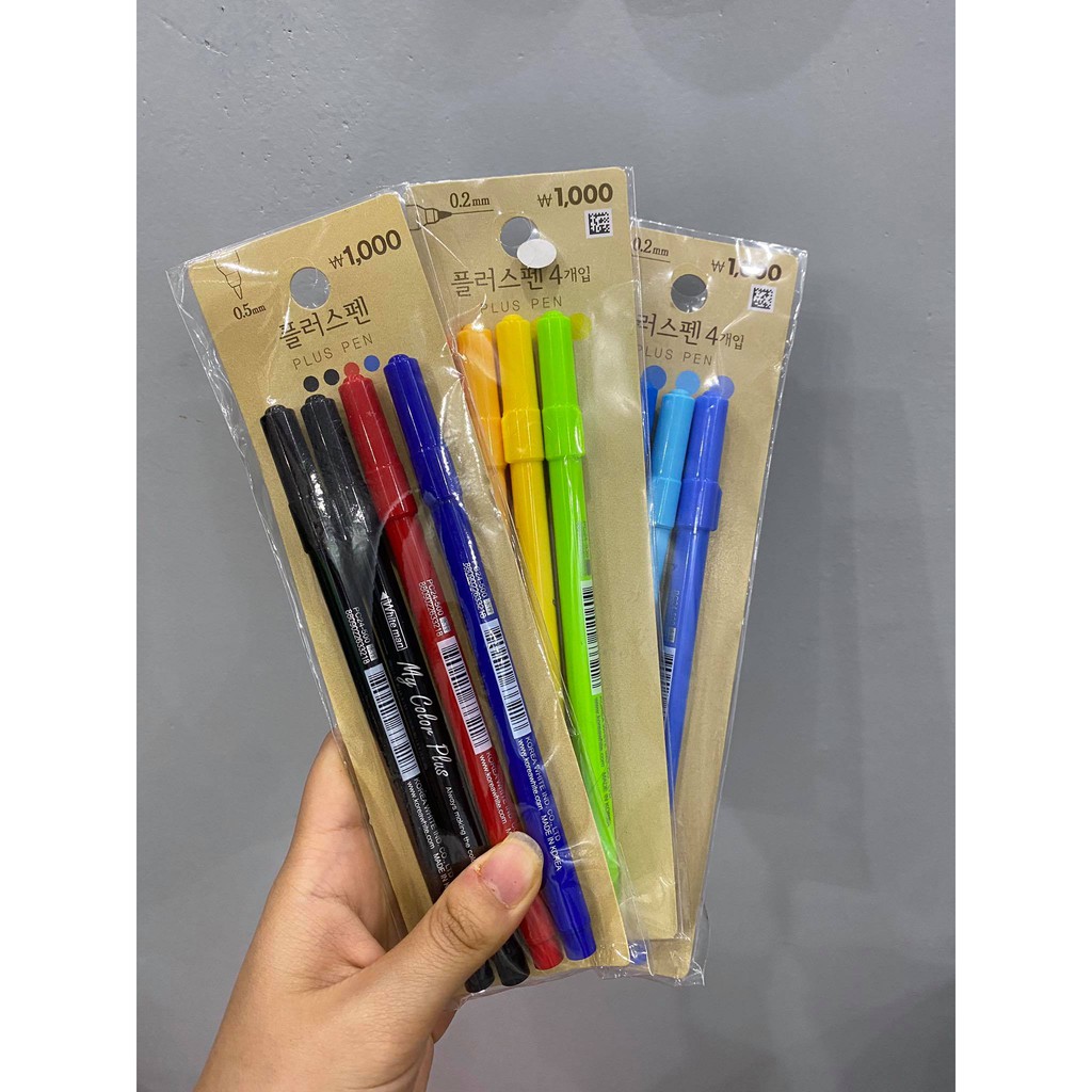 Lẻ bút dạ kim Daiso ngòi 0.2mm