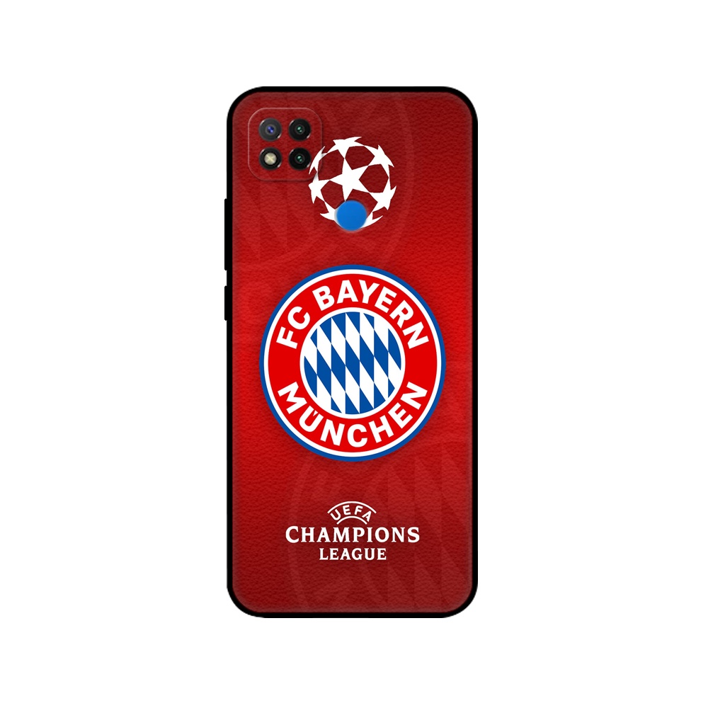 Ốp Điện Thoại Silicon tpu Mềm Đen Hình Câu Lạc Bộ Bóng Đá Châu Âu Cho xiaomi redmi 9C NFC 9A 7A Poco M3 Pro