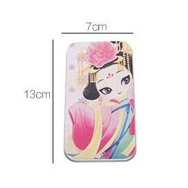 Bộ Cọ Trang Điểm Cá Nhân 7 Món Chuyên Nghiệp Hộp Thiếc Cao Cấp