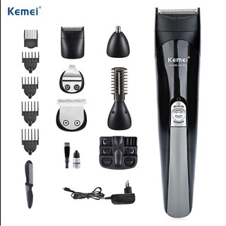 [HOT] Tông Đơ Cắt Tóc Kiêm Máy Cạo Râu Kemei KM-600 - tông đơ - máy cạo râu -smartfamily