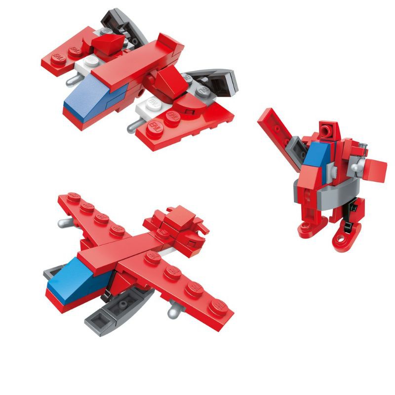 Bộ lắp ráp lego Enlighten mô hình các loại xe mini