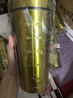 Bình lắc inox My protein/shaker