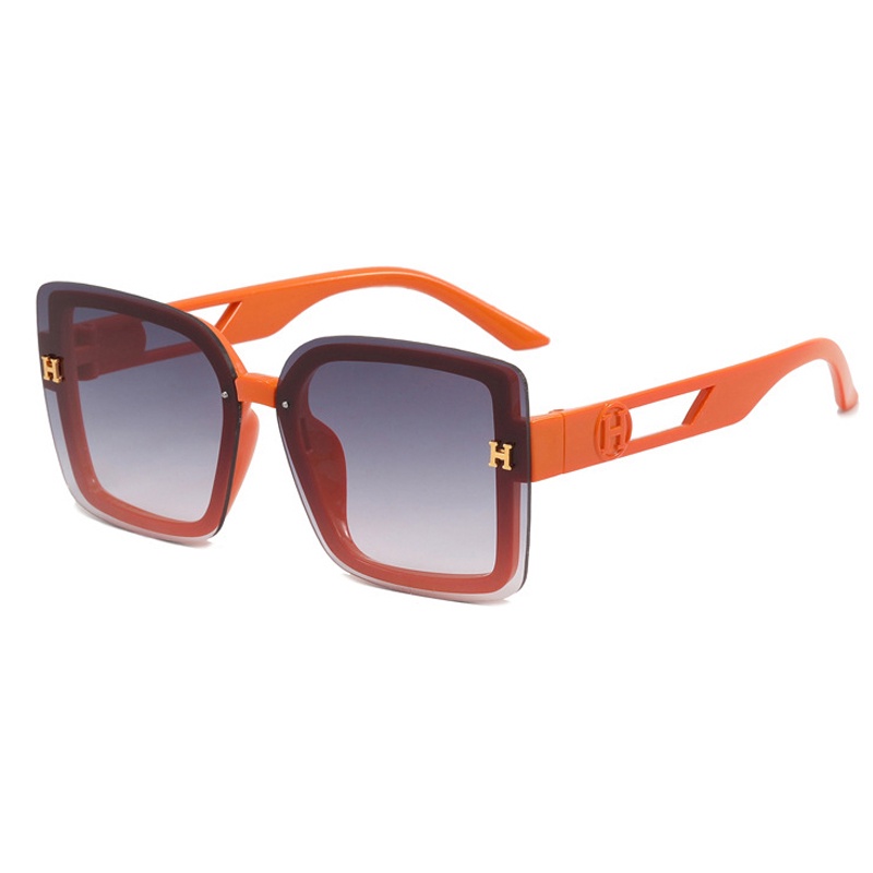 Kính mát Samjune gọng vuông kích thước lớn thời trang cho nữ