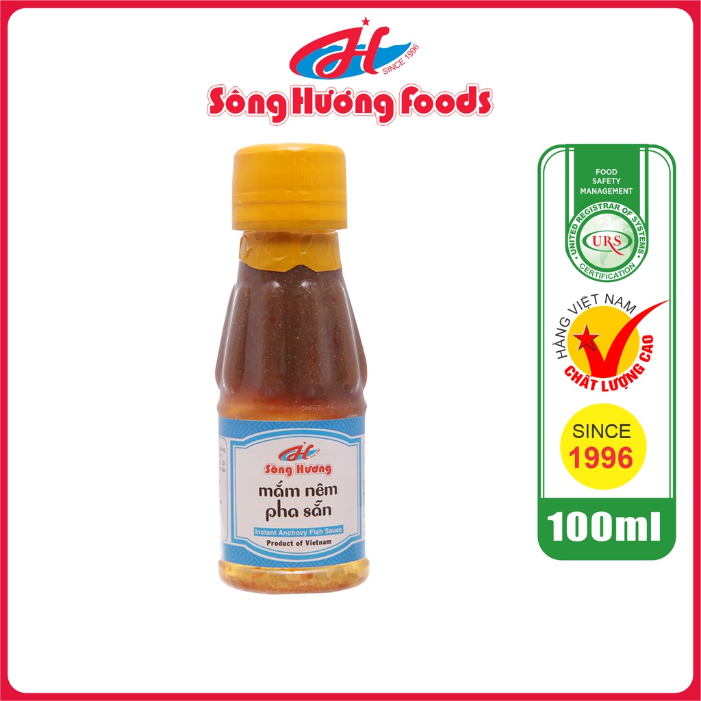 Mắm Nêm Pha Sẵn Sông Hương Foods Chai 100ml - Chấm gỏi cuốn, bún , thịt luộc , tốt tiêu hóa
