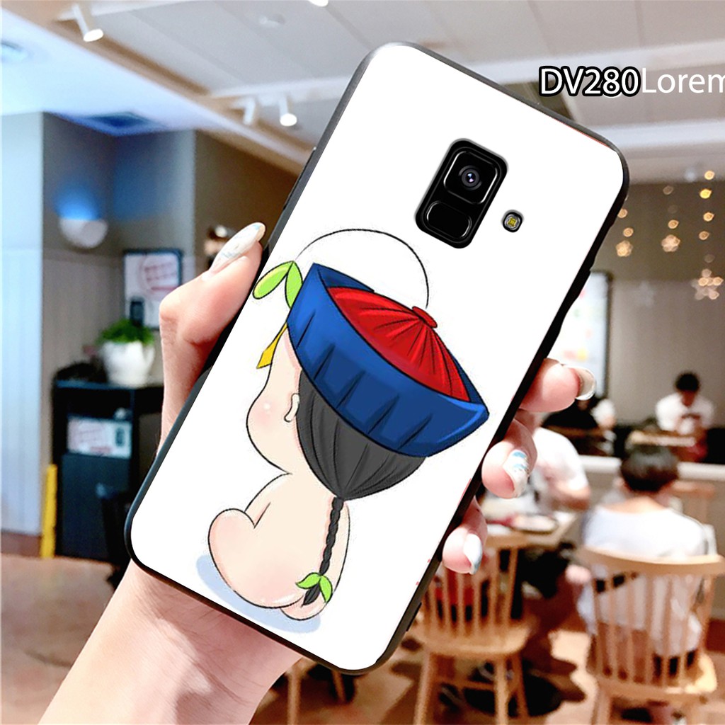 ỐP LƯNG SAMSUNG A6 2018 - A6 PLUS - A8 2018 -A8 PLUS IN HÌNH SIÊU ĐÁNG YÊU