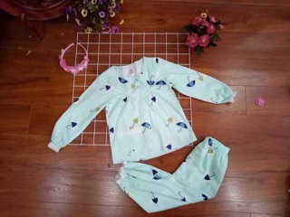 Set 2 bộ Pizama bé gái
