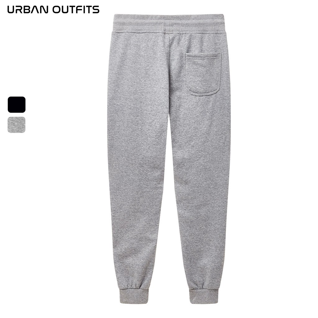 Quần Jogger Nam Nữ URBAN OUTFITS In Chữ JOR03 Ống Suông Có Bo Thun Cotton Nỉ