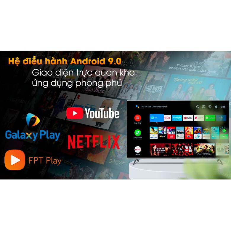 Android Tivi Sony 4K 55 inch KD-55X9000H/S (Miễn phí giao tại HCM-ngoài tỉnh liên hệ shop)