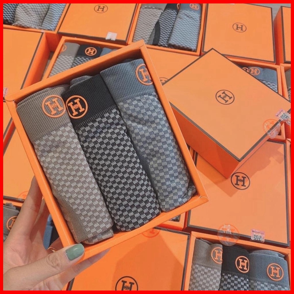 Hộp 3 Quần Sịp Đùi HM David Beckham FULL BOX