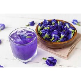 Bột hoa đậu biếc khô tạo màu xanh dương cho mứt, bánh, xôi, đồ uống 35g TG FOODS