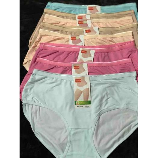 Combo 10 quần lót nữ cotton cao cấp, quần chíp nữ cạp cao co giãn tốt big size tới 85kg _ TSDL118
