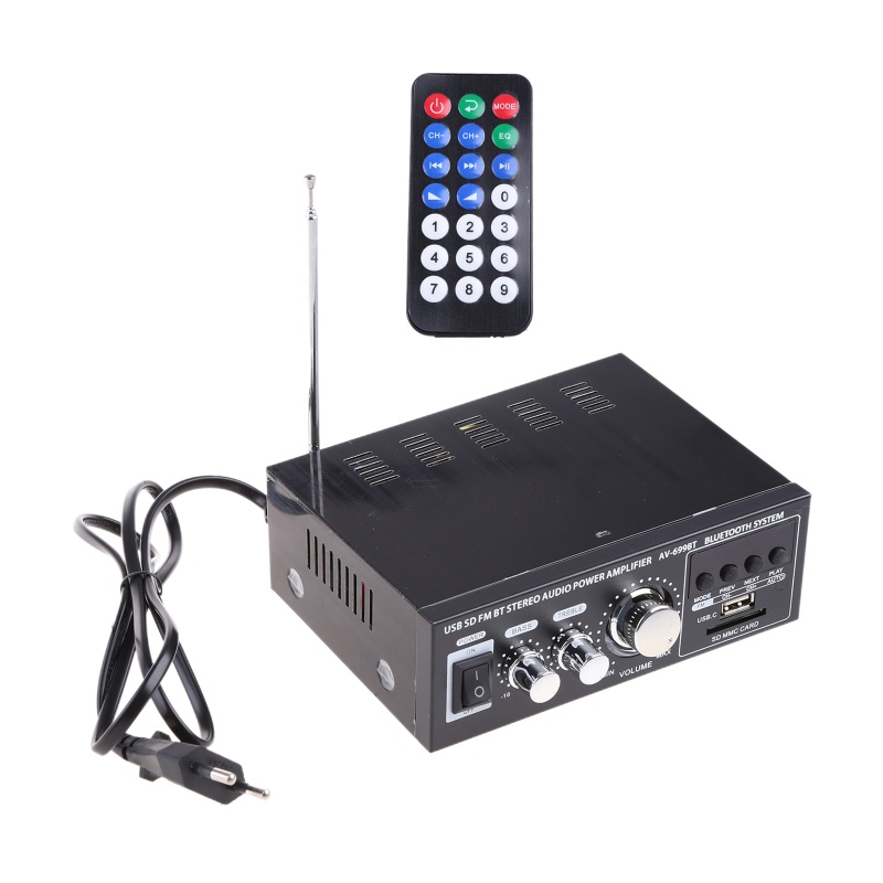1 Bộ Bảng Mạch Khuếch Đại Âm Thanh Hỗ Trợ Thẻ SD Ổ Đĩa Aux Mp3 Format