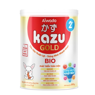 Sữa bột Aiwado KAZU BIO GOLD 2+ 810g