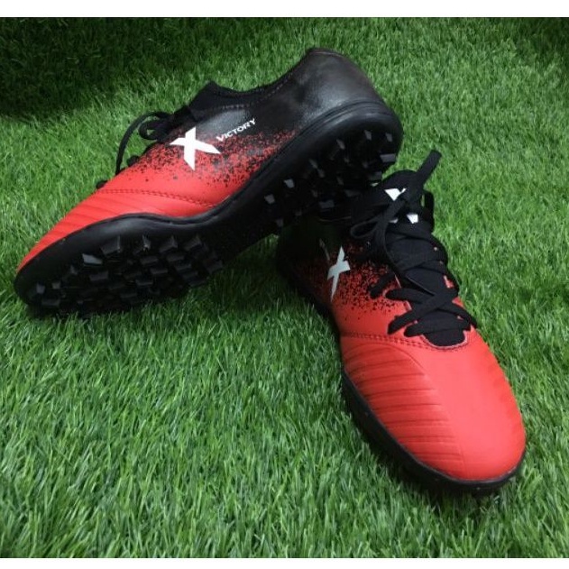 Giày đá bóng sân cỏ nhân tạo X đế cao su siêu bền  tặng tất [ CAM KẾT Y HÌNH]
