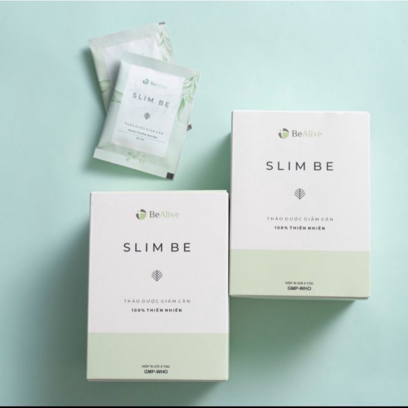 Giảm cân Slim be BeAlive Giảm Cân Nhanh Cấp Tốc. Hộp 15 gói giảm 2_4kg. Hàng Chính Hãng