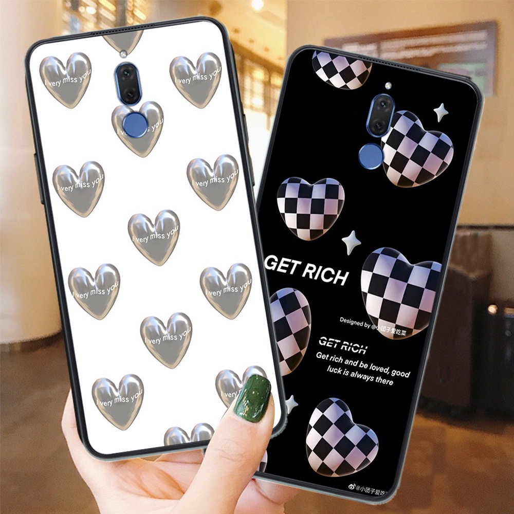 Ốp lưng điện thoại Huawei Nova 2i kẻ trái tim thịnh hành nhất