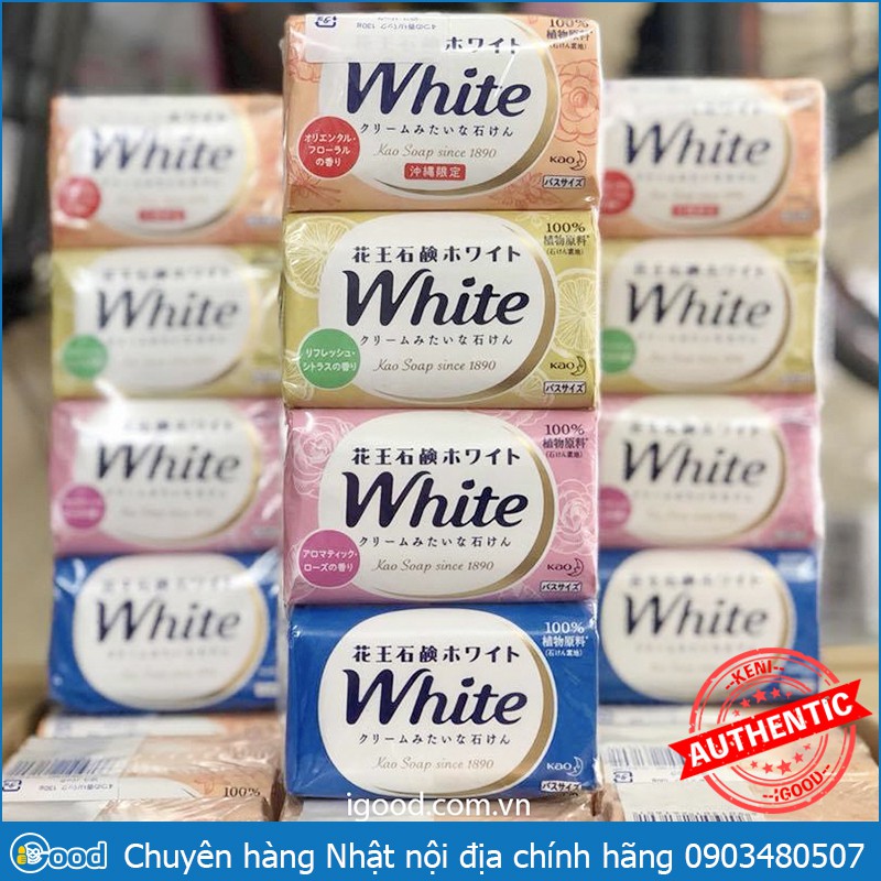 Xà phòng tắm Kao White Nhật 130g