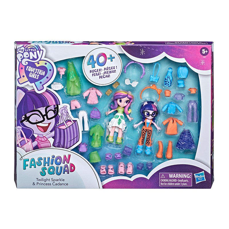 Đồ Chơi MY LITTLE PONY Cặp Đôi Equestria Girl Thời Trang F1587