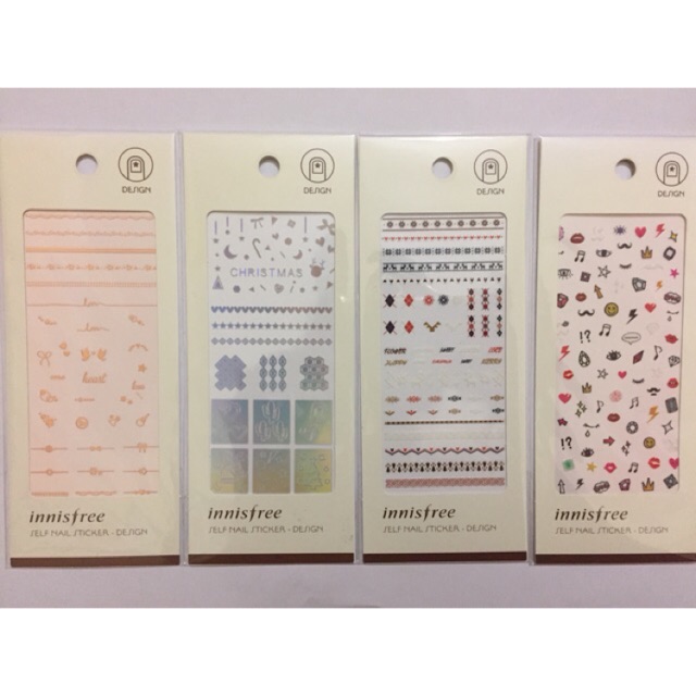 Miếng dán móng Innisfree Self Nail Sticker - Design