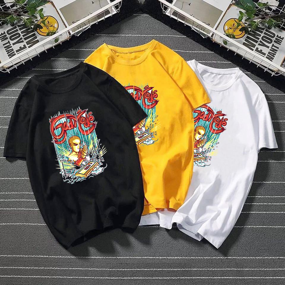 Áo thun nữ form rộng họa tiết hoạt hình vải dày mịn TEEW461