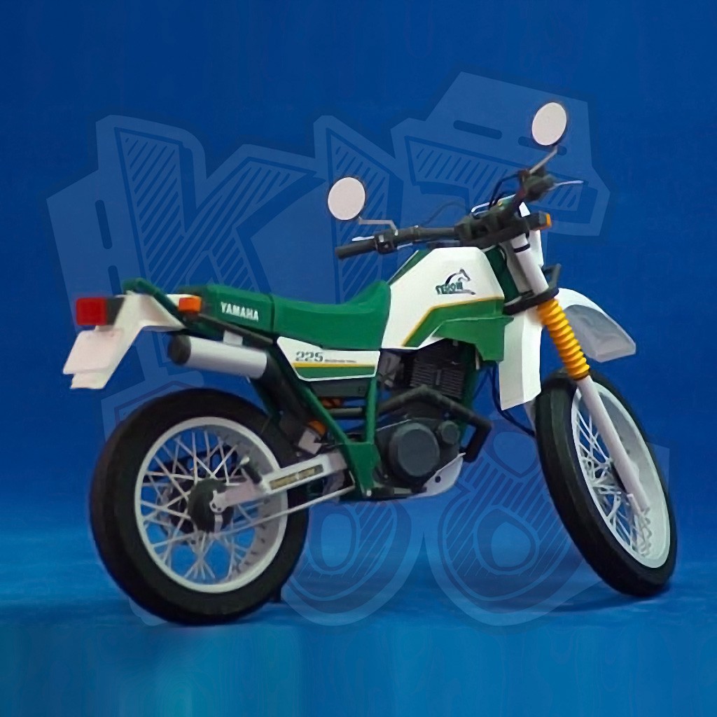 Mô hình giấy xe máy Yamaha Serow 225 (XT225)