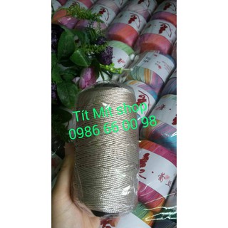 Combo sợi thô và phụ kiện túi