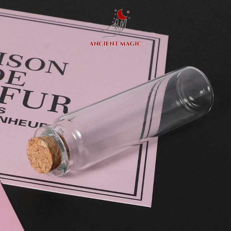 LỌ THỦY TINH 5ml - 7ml - 10ml - 20ml kèm nút gỗ bần - nút cao su | Ancient Magic by Ly Hỏa