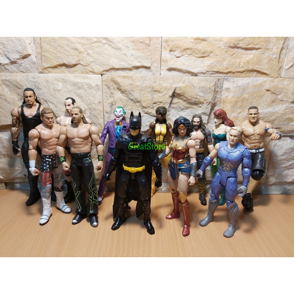 ( HÀNG CÓ SẴN ) MÔ HÌNH BATMAN, VIXEN, JOKER, WONDER WOMAN, AQUA MAN, POISON IVY, ORM, WWE ĐÔ VẬT MỸ CỬ ĐỘNG ĐƯỢC