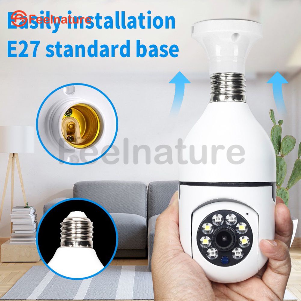Yoosee E27 Led Hd 1080P Camera Ip Không Dây Toàn Cảnh Nhà An Ninh Wifi Camera Quan Sát thông Minh Bóng Đèn Máy Ảnh Hai Âm Thanh Tầm Nhìn Ban Đêm Camera VN