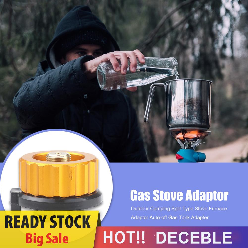 Đầu Chuyển Đổi Bình Gas Mini Dạng Tách Chuyên Dụng Cho Hoạt Động Cắm Trại Ngoài Trời