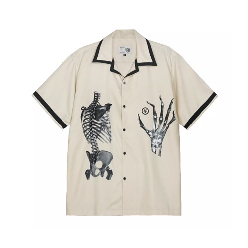 Áo sơ mi Skeleton Bowling Shirt DirtyCoins