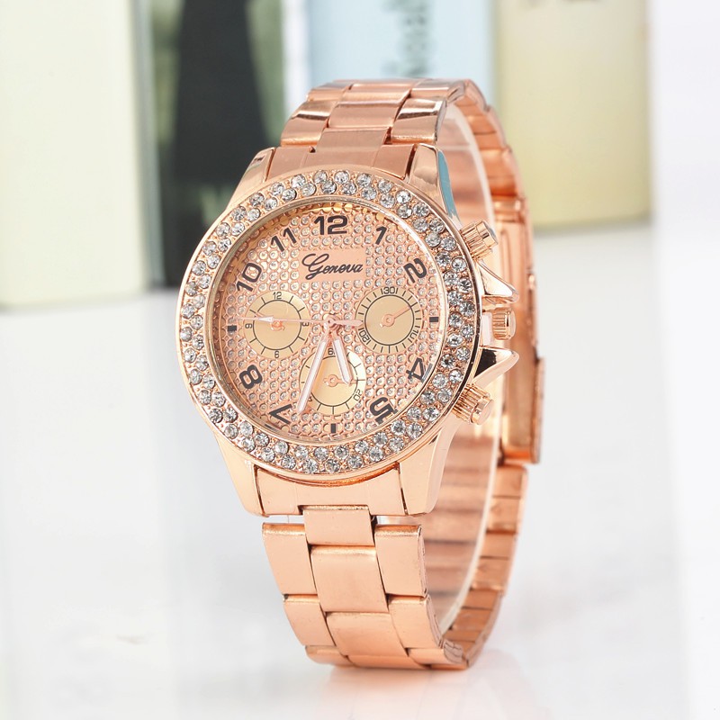 Đồng hồ nữ dây hợp kim Geneva PKHRGE047