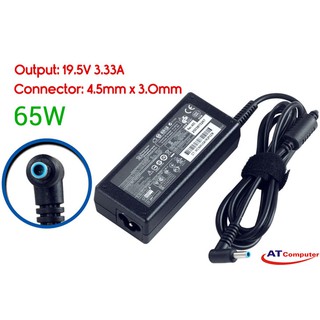 Sạc Laptop HP 19.5V - 3.33A chân kim NHỎ ZIN Adapter HP Pavilion chân xanh 4.5mm*3.0mm