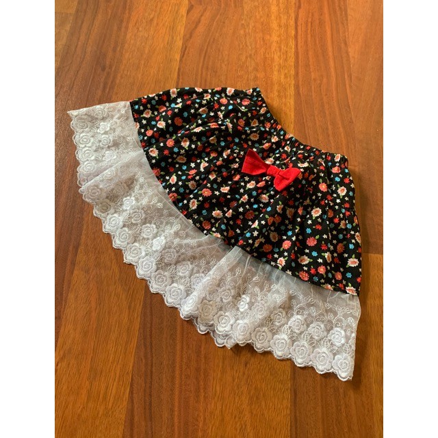 Ren May Chân Váy - Chân Ren Hoa Hồng Nhiều Màu